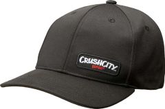 CRUSHCITY BLACK SNAPBACK CAP