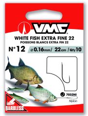 7007B NI - WHITE FISH EXTRA FINE 22 BARBLESS